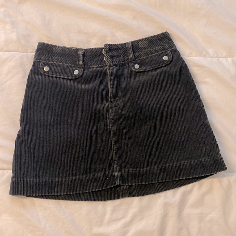 Corduroy skirt